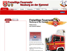 Tablet Screenshot of ff-neuburg.de